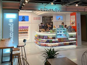 From the outside at Green Common - Future Bar in Kowloon