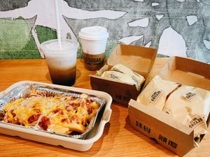 Baked fries at Green Common - Future Bar in Kowloon