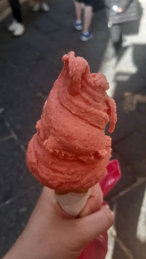 strawberry at Raki in Sorrento