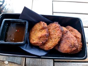 4 vegan burgers at Smaeck in Weert