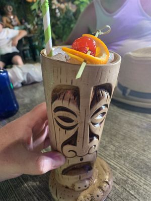   at Lost World Restaurant in Lanzarote