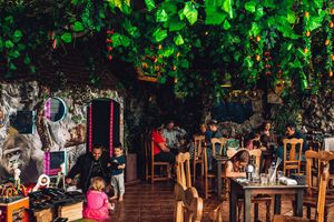 kids zone for playing at Lost World Restaurant in Lanzarote