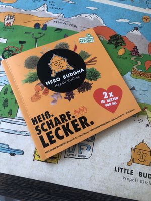 Mero buddha at Mero Buddha Nepali Kitchen in Muenster