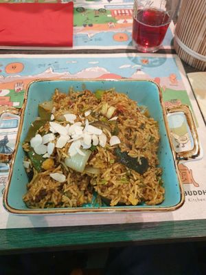 Jogi Bhat Tarkari 7a at Mero Buddha Nepali Kitchen in Muenster