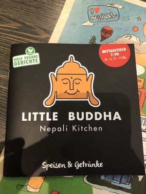 Menu at Mero Buddha Nepali Kitchen in Muenster
