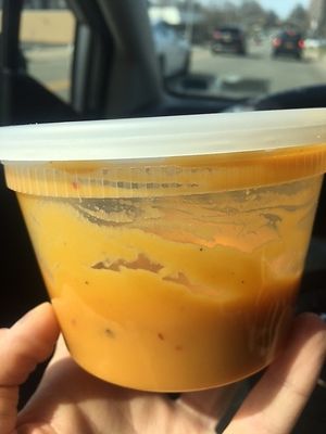 side of sweet potato queso at The Wild Feast Cafe in Rockville Centre