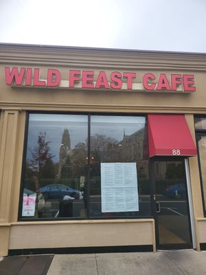 Front of store at The Wild Feast Cafe in Rockville Centre
