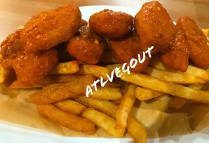 Wings at Trend Urban Cafe in Stone Mountain