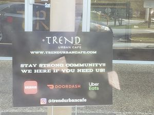 8-16-2020 at Trend Urban Cafe in Stone Mountain