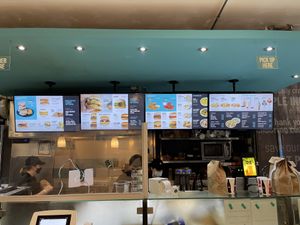 Order Area and Kitchen  at Odd Burger in Toronto