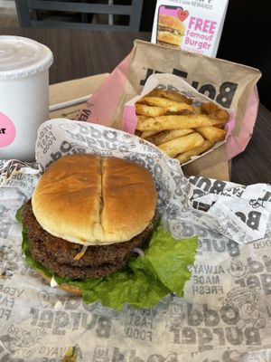   at Odd Burger in Toronto