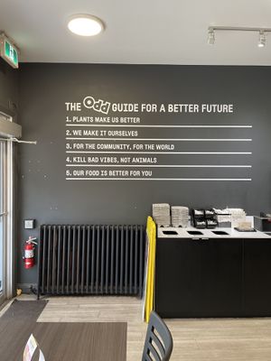   at Odd Burger in Toronto