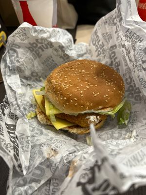   at Odd Burger in Toronto