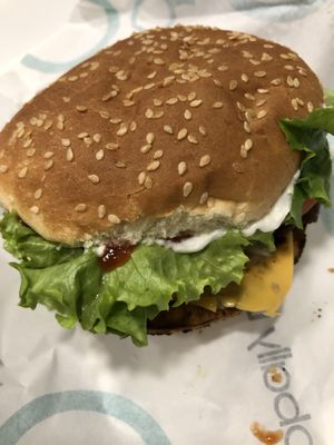   at Odd Burger in Toronto