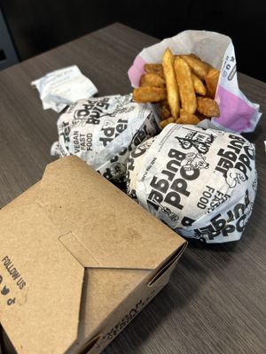   at Odd Burger in Toronto
