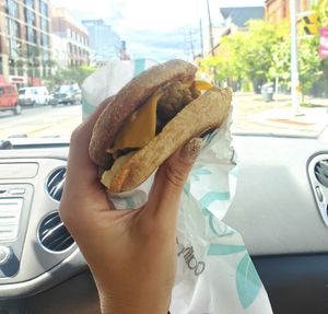   at Odd Burger in Toronto