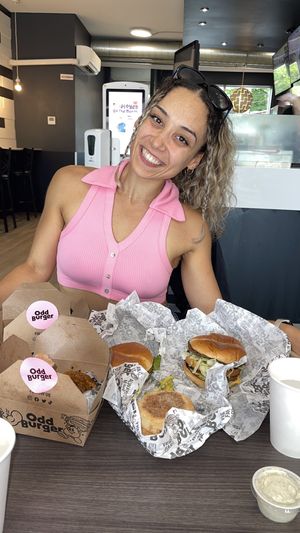   at Odd Burger in Toronto