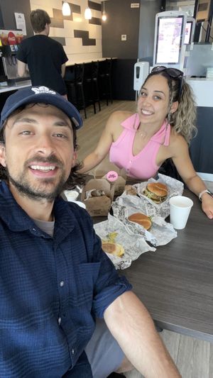   at Odd Burger in Toronto