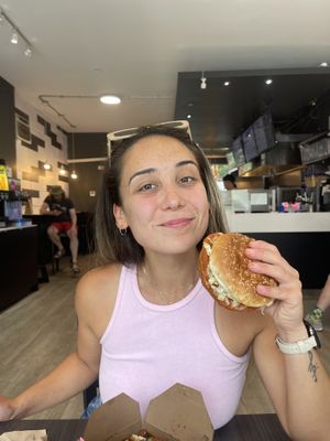   at Odd Burger in Toronto