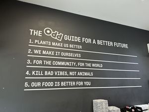  at Odd Burger in Toronto