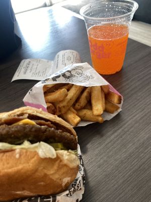   at Odd Burger in Toronto