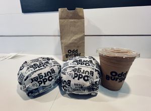   at Odd Burger in Toronto