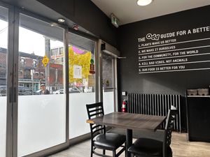 A small but good place  at Odd Burger in Toronto