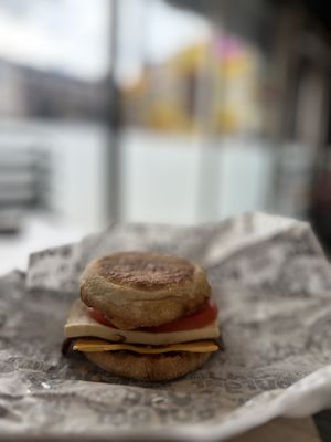 Maple 🍁 bacon 🥓 muffin 😋   at Odd Burger in Toronto