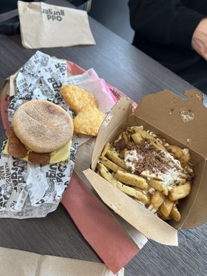   at Odd Burger in Toronto