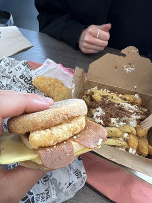   at Odd Burger in Toronto