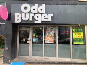 Store Front at Odd Burger in Toronto