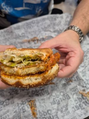 Buffalo Chickun at Odd Burger in Toronto