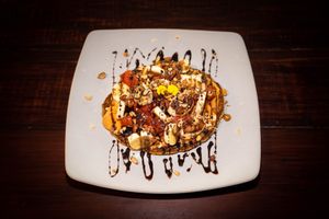 Conscious Coco-Cake
-
Our house favourite gluten-free, refined sugar free coconut based pancake at VANA in Karo