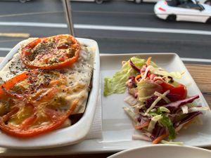Lasagne  at Plant Cafe in Cape Town