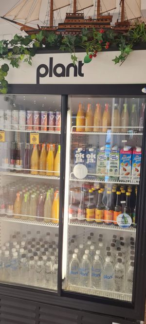 Fridge at Plant Cafe in Cape Town