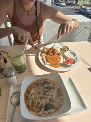 Lunch   at Plant Cafe in Cape Town