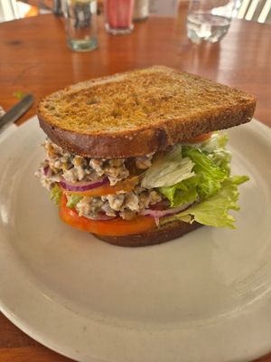 Tuna sandwich at Plant Cafe in Cape Town