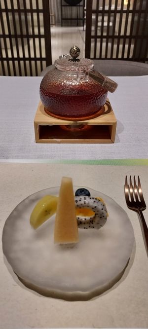 Amazing meal at this vegetarian restaurant at Chang Shou in Quanzhou