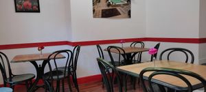 upstairs seating. at Falafel Fella in Darlington