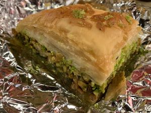 Baklava  at Falafel Fella in Darlington