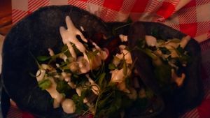 Seitan tacos at Flux in Brighton