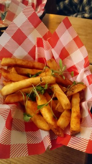 Paprika fries at Flux in Brighton