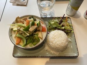 305 - green curry   at Baan Thai in Spanga