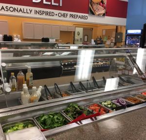 salad bar at Earth Origins Market in Ocala