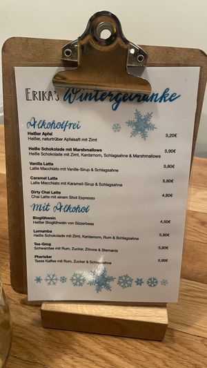 Winterspecials  at Cafe Erika in Munich