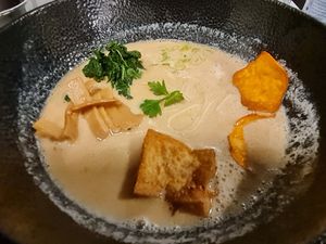 Vegan ramen at Tenoha Milano in Milan