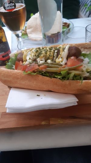 Hot dog at HART in Antwerpen