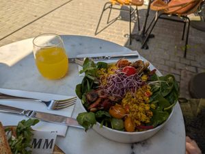 Tofu scramble at HART in Antwerpen