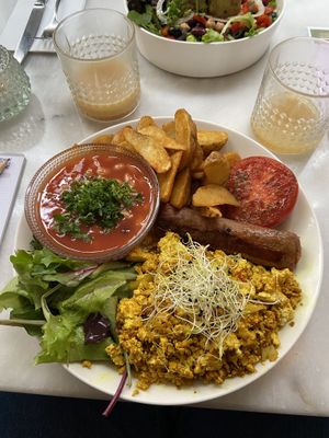 English breakfastt  at HART in Antwerpen