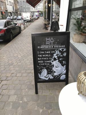 Outside at HART in Antwerpen